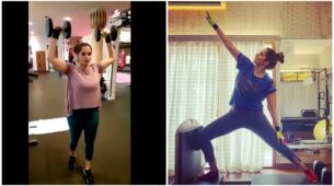 Sania Mirza Doing Intense Workout Video Goes Viral