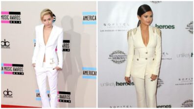 Miley Cyrus Vs Selena Gomez: Which boss lady scores 10/10 in a white pantsuit?