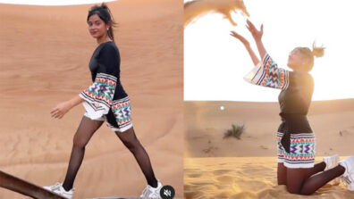 Jannat Zubair Rahmani goes ‘Paagla’ a la Avneet Kaur Music in Dubai desert, see video