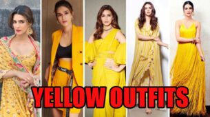 Be The Sunshine In The Rain: Steal Yellow Outfits Of Kriti Sanon To Wear This Monsoon