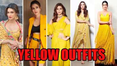 Be The Sunshine In The Rain: Steal Yellow Outfits Of Kriti Sanon To Wear This Monsoon