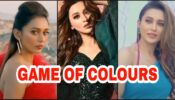 Bengali beauty Mimi Chakraborty plays the ‘game of colours’ in her new reel video, which one is your favourite?