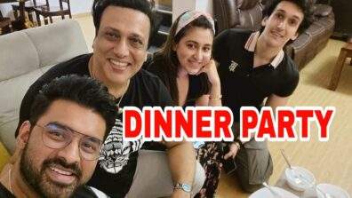 Bengali celebrity couple Ankush Hazra & Oindrila Sen enjoy dinner with Govinda, photo goes viral