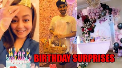 Birthday girl Neha Kakkar gets pampered with surprises by hubby Rohanpreet Singh, fans love it