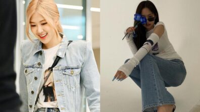 Blackpink’s Jennie Vs Rose: Which Hotness Paired The Baggy Denim Better?