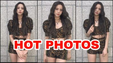 Blackpink’s Jisoo sets internet on fire in tiger-printed shorts & puffed sleeves crop top, BLINKS love it