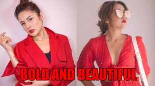 Bold and beautiful: Shehnaaz Gill and Reem Shaikh look spicy hot in red avatar, fans love it