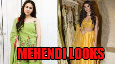 Bridal Mehendi Outfit Ideas Coming Straight From Sara Ali Khan & Tara Sutaria’s Wardrobe