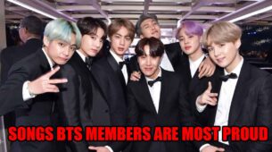 Know Which Songs BTS Members Are The Most Proud About