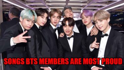 Know Which Songs BTS Members Are The Most Proud About