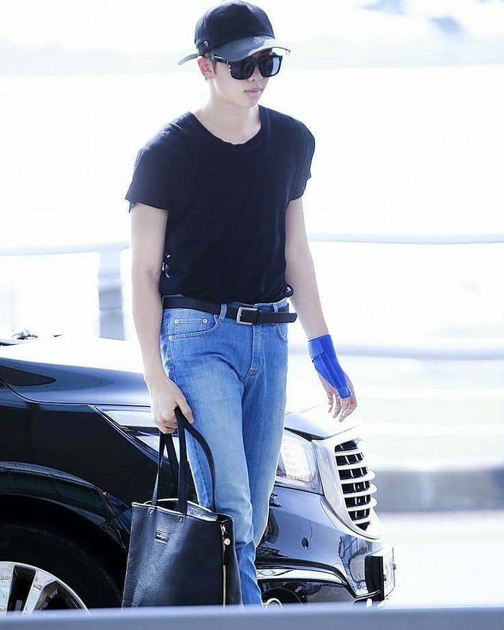 BTS RM Wows Fans With Stunning Airport Looks - 6