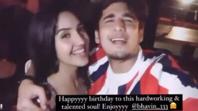 Checkout Ashnoor Kaur’s heartfelt message for Birthday Boy Bhavin Bhanushali