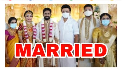 Congratulations: Director Shankar’s daughter Aishwarya marries cricketer Rohit Damodharan