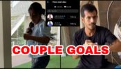 Couple Goals: Yuzvendra Chahal & wife Dhanashree Verma workout together, Shikhar Dhawan & KL Rahul love it