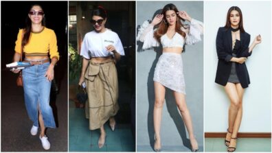 Crop Top And Skirts: Jacqueline Fernandez And Kriti Sanon’s Stunning Looks Worth Taking Inspiration From