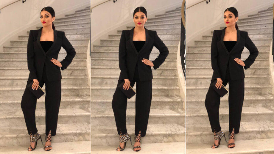 Deepika Padukone In Purple Or Aishwarya Rai In Black: Who Donned The Pantsuit Look? - 2