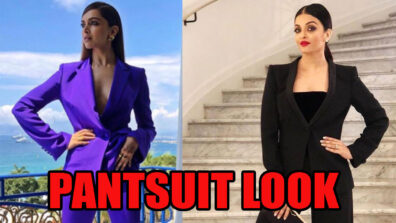 Deepika Padukone In Purple Or Aishwarya Rai In Black: Who Donned The Pantsuit Look?