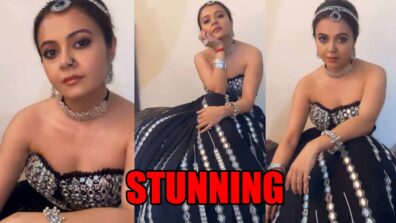 Devoleena Bhattacharjee looks stunning in black gown and oxidised jewellery, fans can’t stop praising