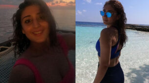 Dhvani Bhanushali is a hot ‘water baby’, check out her wet moment