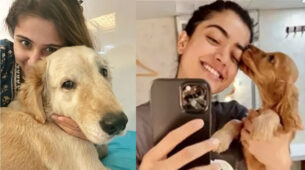 Dhvani Bhanushali & Rashmika Mandanna’s ‘dog love’ chemistry will make you go aww