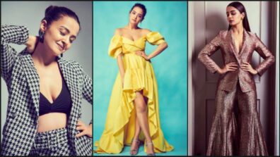 Experience Mercury Hotness With These Deep Neck Outfits Of Surveen Chawla