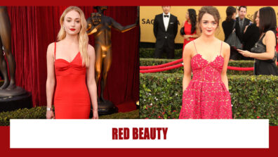 Fashion Faceoff: Sophie Turner Vs Maisie Williams: Who Made You Blush In Red?