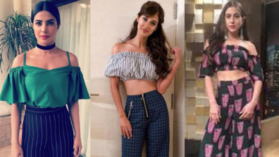 Flaunt your hot figure in off-shoulder palazzo like B-Town ‘boss babes’ Priyanka Chopra, Disha Patani, & Sara Ali Khan