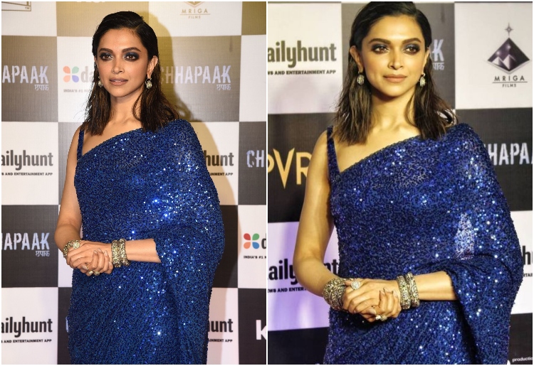 From Banarasi Silk To Net Sarees: Deepika Padukone’s Saree Wardrobe Is A Steal - 4