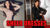 From Nora Fatehi To Jacqueline Fernandez: B-Town Divas’ Sheer Dresses That Netizens Loved