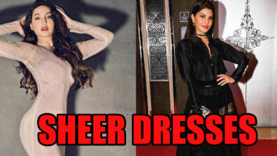 From Nora Fatehi To Jacqueline Fernandez: B-Town Divas’ Sheer Dresses That Netizens Loved