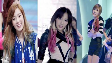 Get A Two-Toned Hair Colour : Let Taeyeon Style File Serve You Inspiration