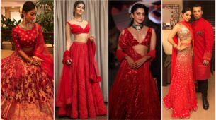 Getting Married Soon? Hot Spicy Red Lehenga Looks Of Pooja Hegde & Kiara Advani To Your Rescue