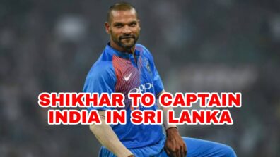 Good News: Shikhar Dhawan to captain Team India in Sri Lanka tour