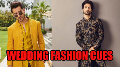 Groom To Be? Take Wedding Fashion Cues From Varun Dhawan And Shahid Kapoor