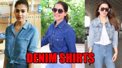 Denim Shirts Of Nayanthara To Hansika Motwani Are A Wardrobe Essential: Yay Or Nay?