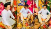 Happy Moment: Pandya Store actor Akshay Kharodia all smiles from his Haldi ceremony, see pics
