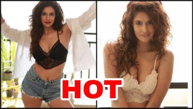 Harleen Sethi’s Hot Visuals In Bralette Are Raising Hotness Bar