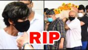 Heartbreaking Visuals: Mandira Bedi caught on camera emotional in husband Raj Kaushal’s last rites, see pics