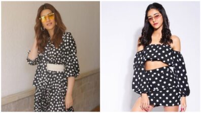 Hot Polka Dots: Kriti Sanon vs Ananya Panday: Who Carried Polka Dots Better?