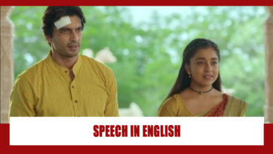 Imlie Spoiler Alert: Imlie’s speech in English to leave Aditya stunned