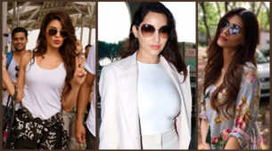 In love with dark aviator sunglasses? Rock your airport style like ‘boss babes’ Shraddha Kapoor, Kriti Sanon, Nora Fatehi & Jacqueline Fernandez