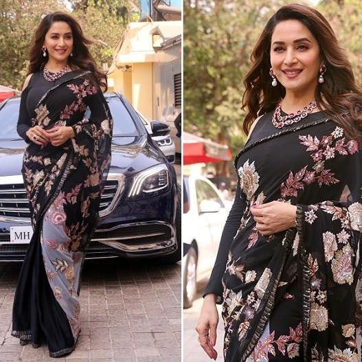 In Love With Floral Print? Slay The Flower Power Style Like Madhuri Dixit - 1