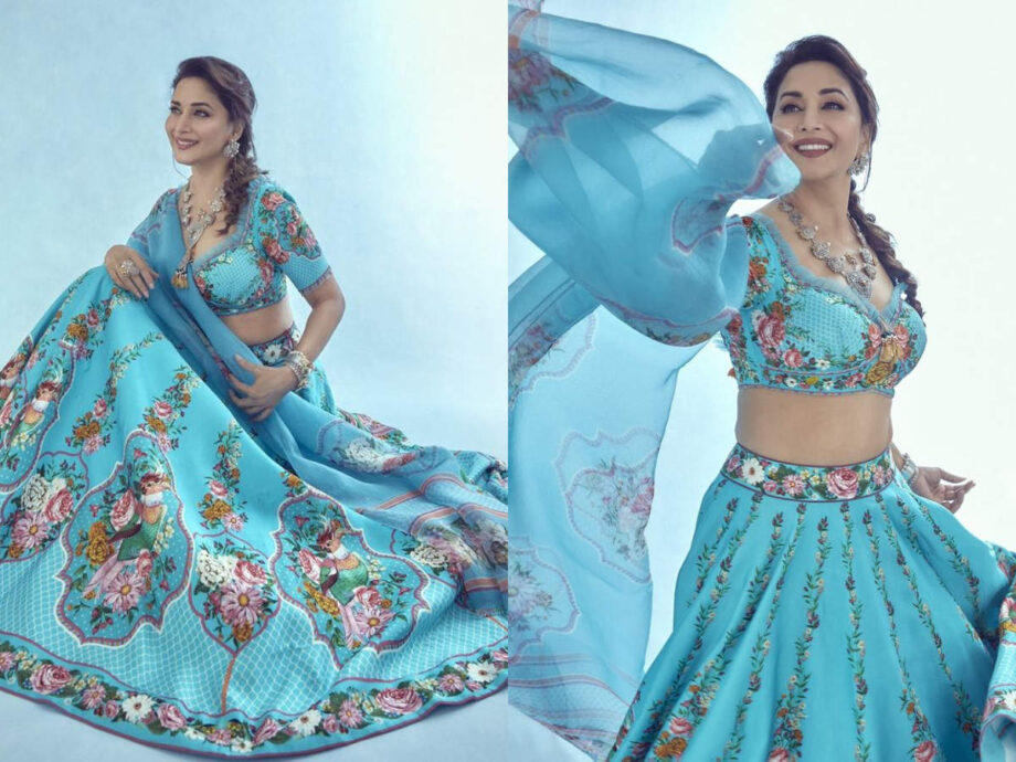 In Love With Floral Print? Slay The Flower Power Style Like Madhuri Dixit - 0