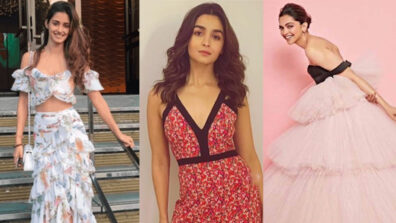 In love with the hot frill dress style? Take cues from Disha Patani, Alia Bhatt & Deepika Padukone