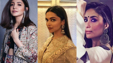 In love with the oxidised long earring style? Slay the oomph game like Anushka Sharma, Deepika Padukone & Kareena Kapoor