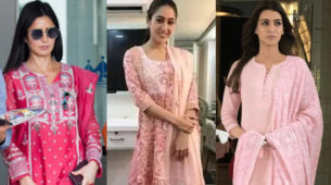 In love with the salwar palazzo style? Take cues from Katrina Kaif, Sara Ali Khan & Kriti Sanon