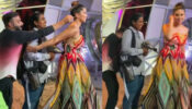 [In Video] Man troubles Bollywood Actress by tickling her ear, actress caught off guard