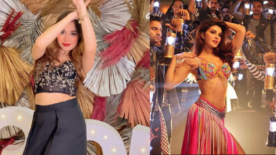 Jacqueline Fernandez & Jannat Zubair Rahmani’s ‘wet’ Paani dance moment makes fans go bananas