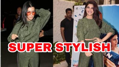 Jacqueline Fernandez Vs Kourtney Kardashian: Who Wore Alike H&M Co-Ord Outfit Better?