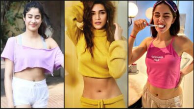 Janhvi Kapoor, Ananya Panday & Kriti Sanon’s Boldest Moments In Crop Top That Made Us Fall In Love